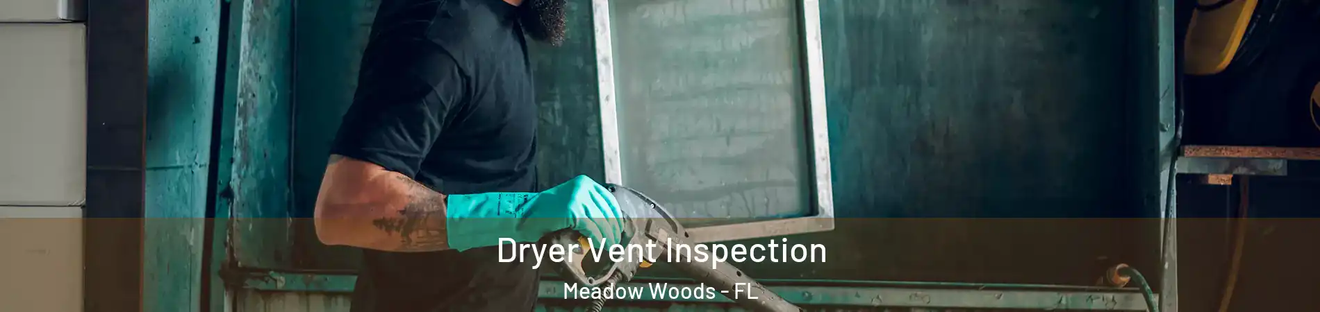  Dryer Vent Inspection Meadow Woods - FL