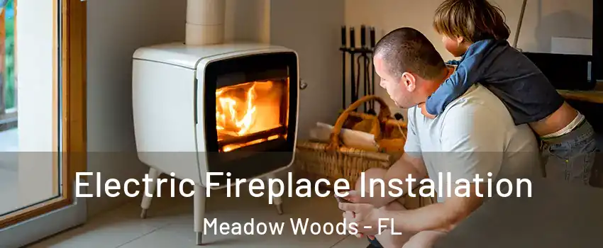  Electric Fireplace Installation Meadow Woods - FL