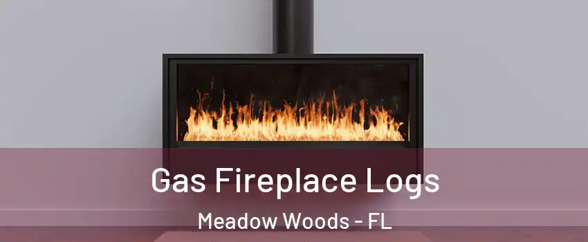  Gas Fireplace Logs Meadow Woods - FL