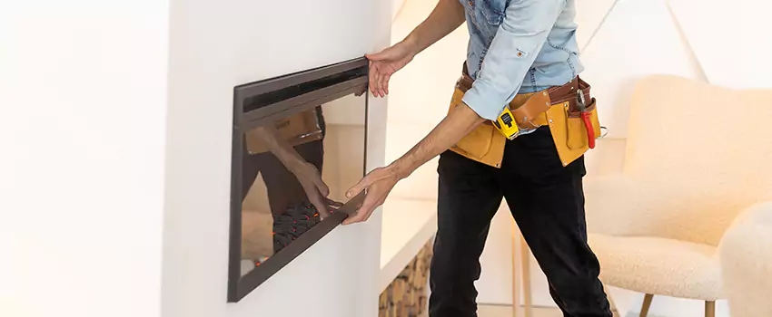 Metal Fireplace Installation in Meadow Woods, Florida