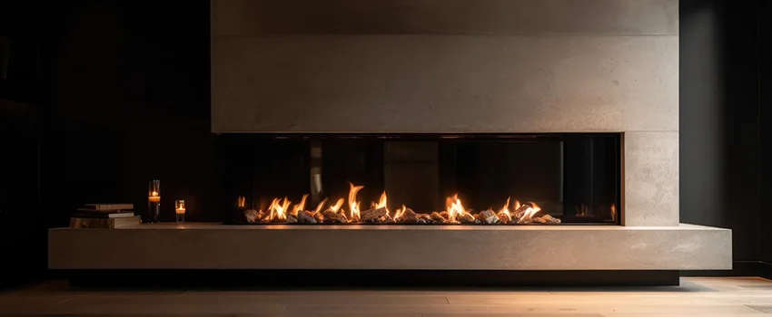 Gas Fireplace Ember Bed Design Services in Meadow Woods, Florida