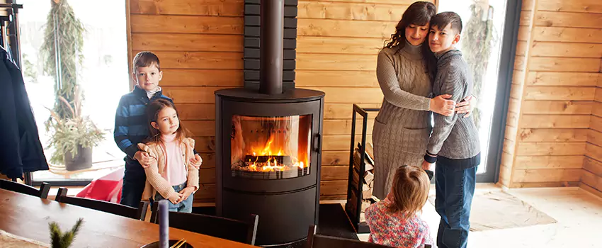 Morso Cast Iron Fireplace Insert Installation in Meadow Woods, Florida