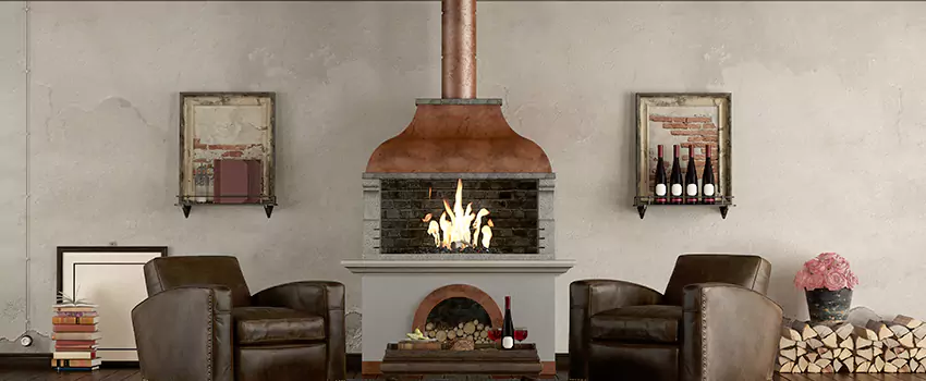 Thelin Hearth Products Providence Pellet Insert Fireplace Installation in Meadow Woods, FL