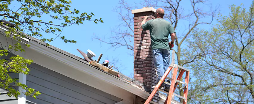 Vinyl and PVC Chimney Flashing Installation in Meadow Woods, FL