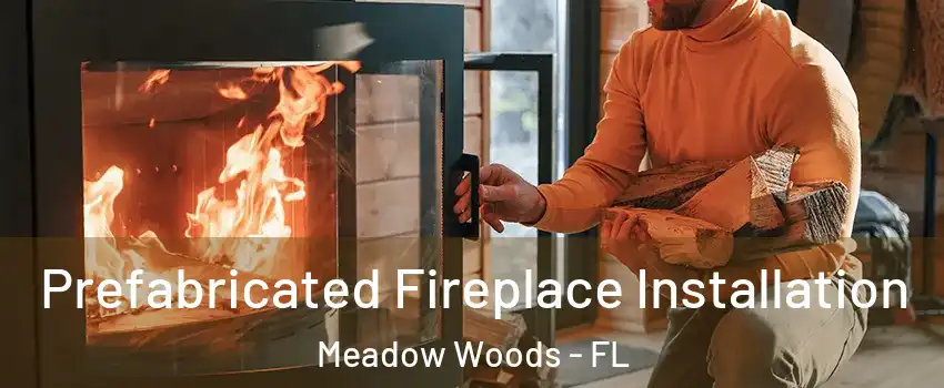  Prefabricated Fireplace Installation Meadow Woods - FL